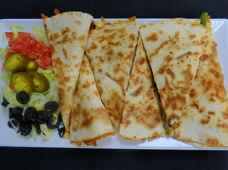 quesadillas